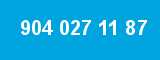 904 027 11 87